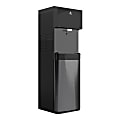Avalon Electric Bottleless Hot/Cold Freestanding Water Cooler, 41"H x 12"W x 13"D, Black 1 thumbnail image