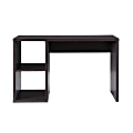 Linon Emmet 49"W 2-Cube Computer Desk, Espresso 1 thumbnail image