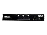 Tripp Lite 2-Port Dual Monitor DVI KVM Switch with Audio and USB 2.0 Hub - KVM / audio / USB switch - 2 x KVM / audio / USB - 1 local user - desktop - TAA Compliant