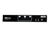 Tripp Lite 2-Port Dual Monitor DVI KVM Switch with Audio and USB 2.0 Hub - KVM / audio / USB switch - 2 x KVM / audio / USB - 1 local user - desktop - TAA Compliant 1 thumbnail image