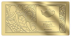 Custom Blind-Embossed Labels And Stickers, Foil Stock, 1-1/2" x 3" Rectangle, Box Of 500 Labels 1 thumbnail image