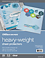 Office Depot® Brand Heavyweight Sheet Protectors, 8-1/2" x 11", Clear, Pack Of 25 1 thumbnail image
