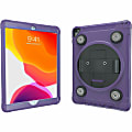 CTA Digital Magnetic Splash-Proof Case with Metal Mounting Plates for iPad 7th/ 8th/ 9th Gen 10.2, iPad Air 3, iPad Pro 10.5, Purple - Splash Proof, Impact Resistant, Water Resistant - Silicone Body - 10.3" Height x 7.8" Width x 1" Depth - 1 Pack