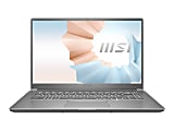 MSI Modern 15 A11MU-653 Rugged Laptop, 15.6" Screen, Intel® Core™ i7, 8GB Memory, 512GB Solid State Drive, Carbon Gray, Windows® 10 Home 1 thumbnail image