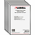 Lorell Poster Frame - 24" x 36" Frame Size - Rectangle - Horizontal, Vertical - 6 / Carton - Black