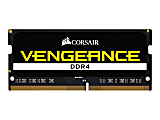 CORSAIR Vengeance - DDR4 - kit - 64 GB: 4 x 16 GB - SO-DIMM 260-pin - 2666 MHz / PC4-21300 - CL18 - 1.2 V - unbuffered - non-ECC 1 thumbnail image