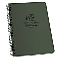 Rite in the Rain All-Weather Spiral Notebooks, Side, 4-5/8" x 7", 64 Pages (32 Sheets), Green, Pack Of 6 Notebooks 1 thumbnail image