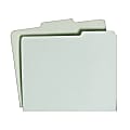 SKILCRAFT File Guide Card Sets, 1/3 Cut, 1st Position, Letter Size, 50% Recycled, Green, Pack Of 100 (AbilityOne 7530-00-988-6515) 1 thumbnail image