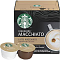 Starbucks® Coffee by NESCAFE Latte Macchiato Coffee Pod Compatible with Nescafe Dolce Gusto - Latte Macchiato, Arabica - 4.5 oz - 12 1 thumbnail image