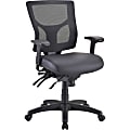 Lorell® Conjure Executive Mid-Back Ergonomic Chair Frame, Black, Frame Only