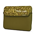 Mobile Edge Sumo Graffiti 8.9" to 9" Tablet Neoprene Sleeve - Notebook sleeve - 8.9" - 9" - green