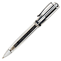 Monteverde® Artista™ Ballpoint Pen Kit, Medium Point, 0.8 mm, Clear Barrel, Black Ink