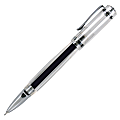 Monteverde® Artista™ Fineliner Pen Kit, Fine Point, 0.7 mm, Clear Barrel, Black Ink