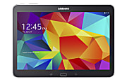 Samsung Galaxy Tab® 4 Tablet, 10.1" Screen, 1.5GB Memory, 16GB Storage, Android 4.4 KitKat, Black 1 thumbnail image