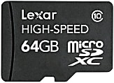 Lexar™ microSDXC™ Class 10 Memory Card, 64GB 1 thumbnail image