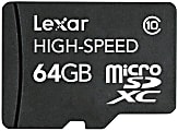 Lexar™ microSDXC™ Class 10 Memory Card, 64GB