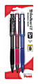 Pentel® Twist Erase GT Mechanical Pencils, 0.5 mm Lead, Assorted Barrel Colors, Pack Of 3