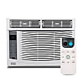 BLACK+DECKER 6000 BTU Window Air Conditioner with Remote Control, Cools Up to 250 Square Feet, White 1 thumbnail image