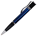 Monteverde® Mini-Jewelria™ Ballpoint Pen, Medium Point, 0.8 mm, Blue Barrel, Black Ink