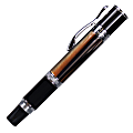 Monteverde® Mini-Jewelria™ Rollerball Pen, Fine Point, 0.7 mm, Brown Barrel, Black Ink