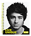 One Direction Limited Edition 1D + OD Together Spiral Notebook, Zayn - Unique, Neon Yellow