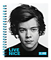 One Direction Limited Edition 1D + OD Together Spiral Notebook, Harry - Nice, Sky Blue 1 thumbnail image