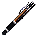 Monteverde® Mini-Jewelria™ Fountain Pen, Medium Tip, Brown Barrel, Black Ink