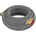 Night Owl 100 Feet 24AWG BNC Video/Power/Audio Camera Extension Cable with Adapter