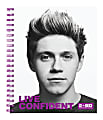 One Direction Limited Edition 1D + OD Together Spiral Notebook, Niall - Confident, Purple 1 thumbnail image