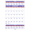 AT-A-GLANCE® 3-Month Wall Calendar, 15-1/2" x 22-3/4", January To December 2022, PM628 1 thumbnail image