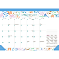 2024 BrownTrout Monthly Desk Pad Calendar, 12" x 17", Seaside Currents, January To December 1 thumbnail image