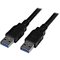StarTech.com 3m 10 ft USB 3.0 (5Gbps) Cable - A to A - M/M - Long USB 3.0 Cable - USB 3.2 Gen 1 - Connect USB 3.0 US - USB3SAA3MBK 1 thumbnail image