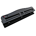 SKILCRAFT® Light-Duty 3-Hole Punch, Black (AbilityOne 7520016203828) 1 thumbnail image