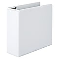 Wilson Jones® View 3-Ring Binder With EasyLoad Rings, 4" D-Rings, White 1 thumbnail image