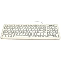 SterileFLAT Antibacterial Medical Washable Keyboard - SterileFLAT Antibacterial Medical Washable Keyboard (White) (USB) | SF09-02-v4 1 thumbnail image