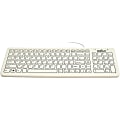 SterileFLAT Antibacterial Medical Washable Keyboard - SterileFLAT Antibacterial Medical Washable Keyboard (White) (USB) | SF09-02-v4