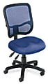 OFM Mesh Comfort Series Fabric Mid-Back Ergonomic Task Chair, Navy/Black