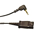 Poly Quick Disconnect/Sub Mini-phone Audio Cable - 10 ft Quick Disconnect/Sub-mini phone Audio Cable for Headset, Speakerphone - First End: 1 x Sub-mini phone Stereo Audio - Female - Second End: 1 x Quick Disconnect