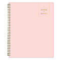 2024-2025 Day Designer Weekly/Monthly Planning Calendar, 8-1/2" x 11", Blush, July To June, 144859