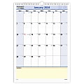 2024 AT-A-GLANCE® QuickNotes Monthly Wall Calendar, 12" x 17", January To December 2024, PM5228