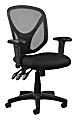 Realspace® MFTC 200 Ergonomic Mesh Mid-Back Task Office Chair, Black, BIFMA Compliant 1 thumbnail image