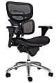 WorkPro® Commercial Mesh Mid-Back Chair, Black