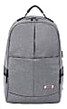 Swiss Mobility Sterling Slim Business Backpack With 15.6" Laptop Pocket, Gray 1 thumbnail image