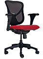 WorkPro® 769T Commercial Office Task Chair, Red/Black