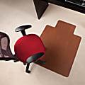 Tenex Planet-Saver Chair Mat For All Carpeted Surfaces (Up To 3/4" Thick), 36" x 48", Mahogany Woodgrain 1 thumbnail image