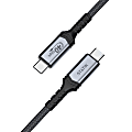 Statik Ultra4 240W 40 Gbps USB-4 Blazing Charge & Data Transfer Cable, Black, PUP-0505-3FT