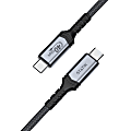 Statik Ultra4 240W 40 Gbps USB-4 Blazing Charge & Data Transfer Cable, Black, PUP-0505-3FT 1 thumbnail image