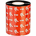 Zebra 5100 Resin Black Ribbon - Direct Thermal, Thermal Transfer - Black - 12 Pack 1 thumbnail image