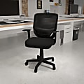 Flash Furniture Norris Mesh Mid-Back Swivel Task Chair, Black 1 thumbnail image