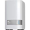 WD My Cloud Mirror Personal Cloud Storage, 4TB, White